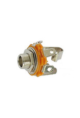 6,35mm Jack Socket Open Circuit Chassis 2-Pole