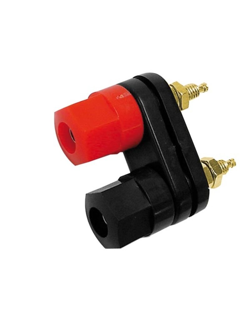 Dual Binding Post Black - Red, Gold CM15R