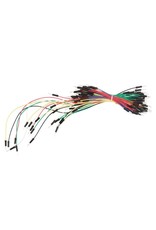 Velleman Breadboard Assorted Jumper Wires - 65pcs - One pin Male to Male