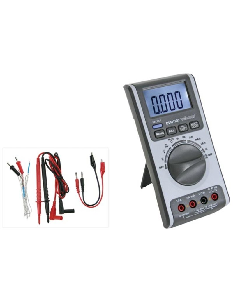 Velleman DVM1100 Auto-ranging Multimeter 4000 Counts Velleman