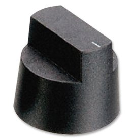 Knob KX0608 Black 28,1mm Bulgin