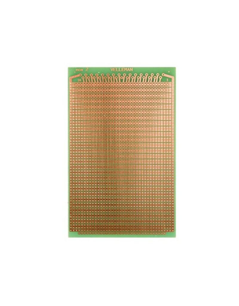 Velleman Prototype Board Eurocard 2-Hole Island 100x160mm