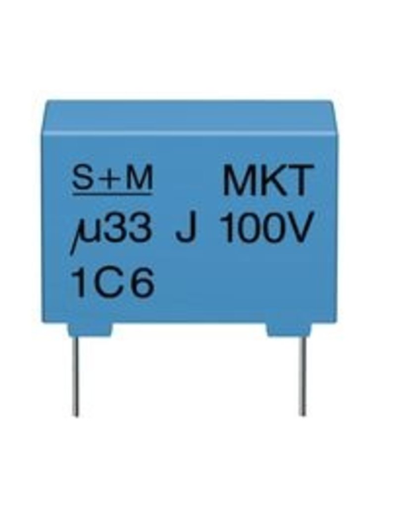 Epcos 330nF 100V 7,5mm MKT Epcos