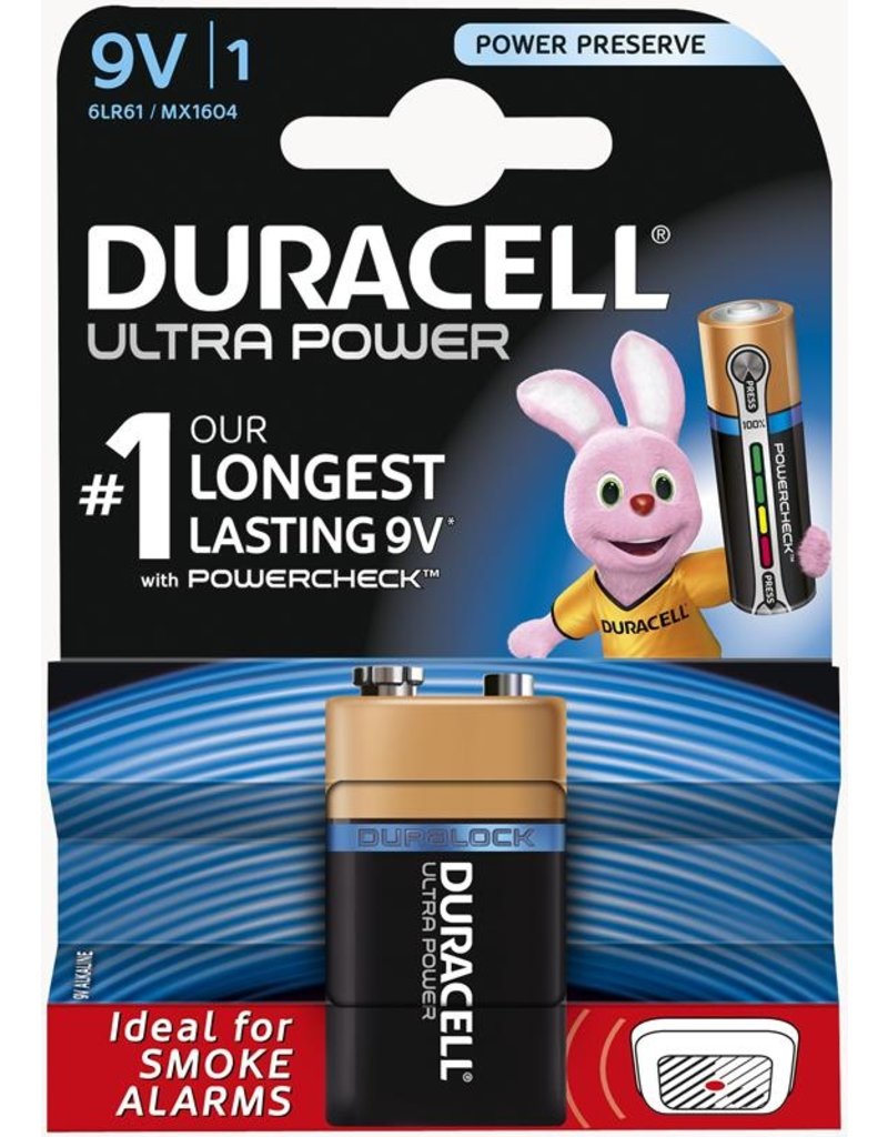 Duracell Alkaline E-Block 9V Duracell Duralock
