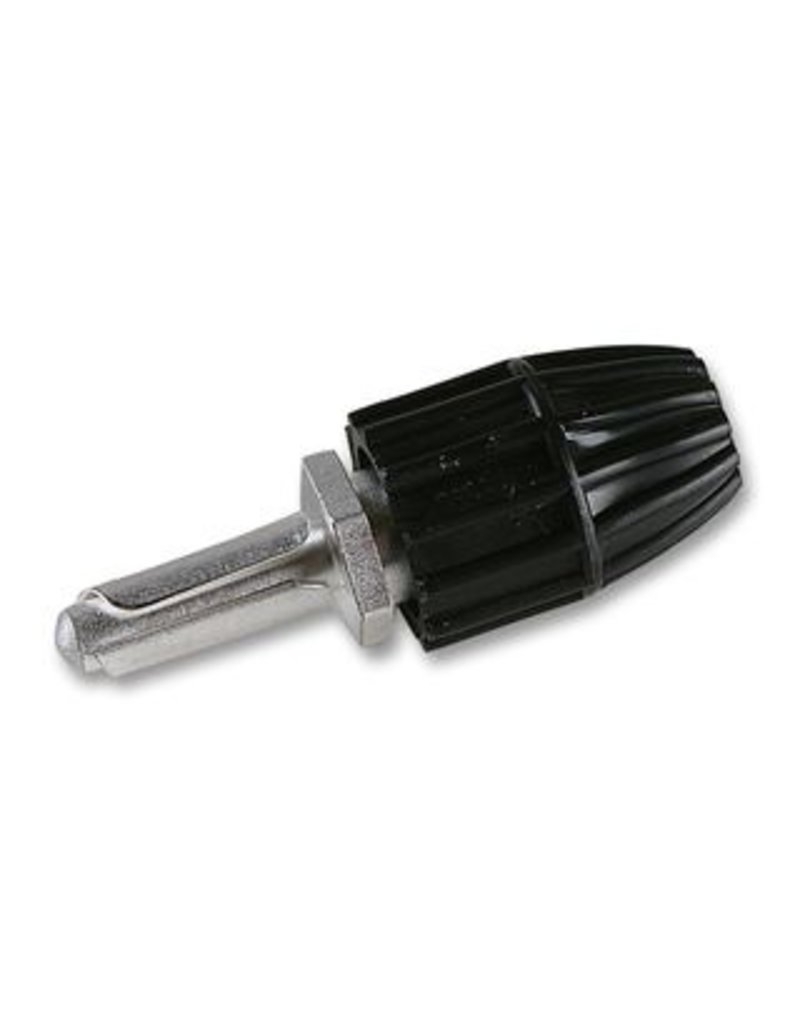 Belling Lee Banana plug, Silvered, Black