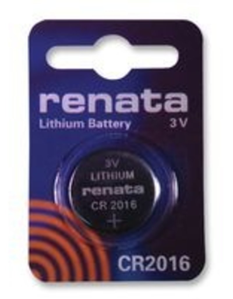 Renata Button Cell CR2016 Lithium Renata