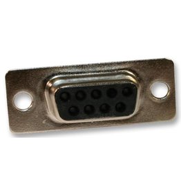 D-Sub connector, Female, 15 Way, Crimp, Straight, Norcomp