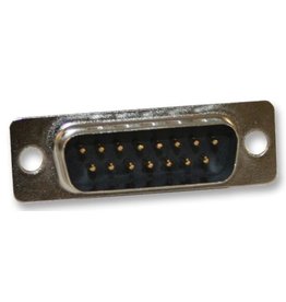 D-Sub connector, Male, 25 Way, Solder, Straight, Norcomp