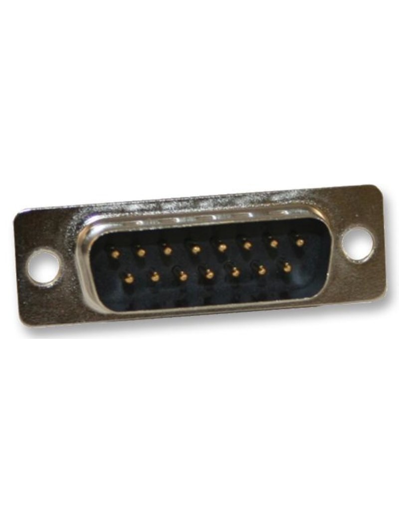 D-Sub connector, Male, 9 Way, Solder, Straight, Norcomp