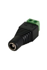 DC Plug 5,5x2,5mm Female to Screw Terminal connector CD017