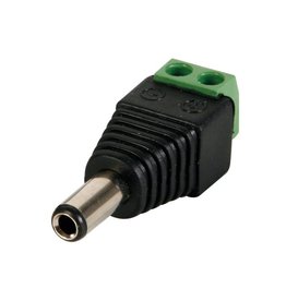 DC Plug 5,5x2,5mm Male to Screw Terminal connector CD022