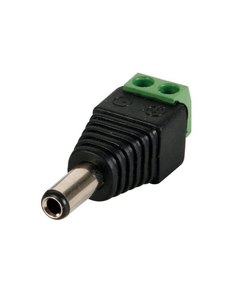 DC Plug 5,5x2,5mm Male to Screw Terminal connector CD022