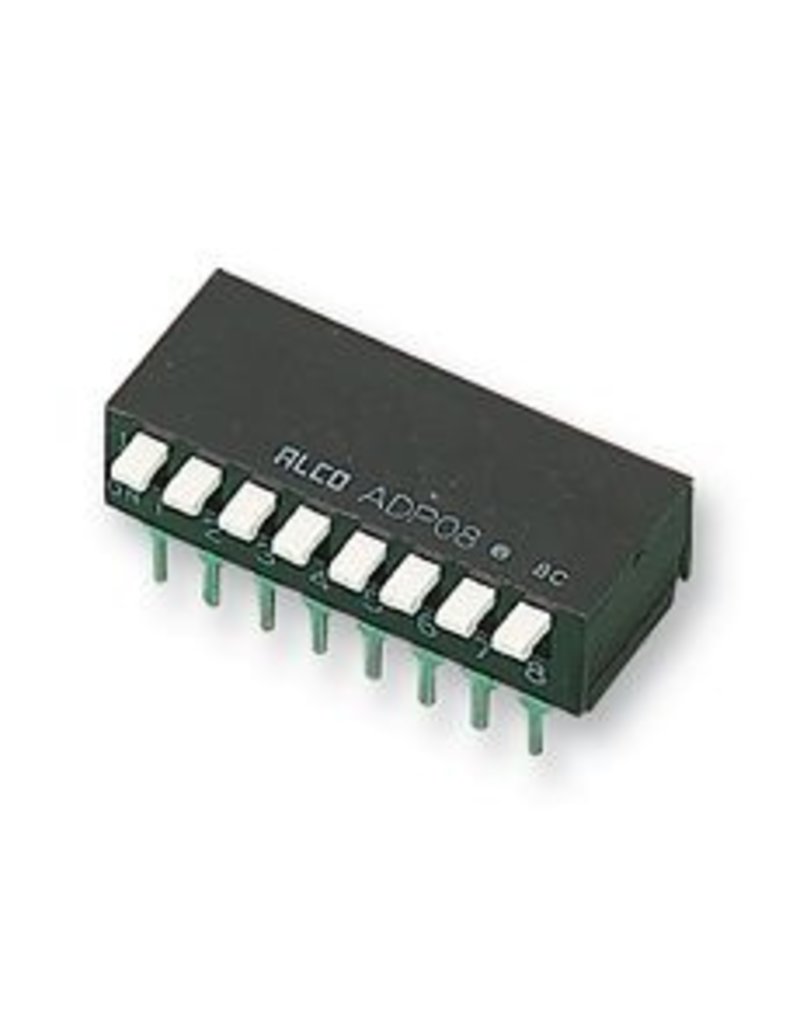 DIL Switch Piano 8-way Tyco