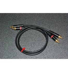 DADA Electronics Professional 2x Neutrik RCA to RCA cable set 0,5m