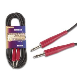 Professional Jack Instrument Cable, 6m Red