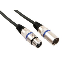 Professional XLR Male <-> XLR Female cable 6M PAC122