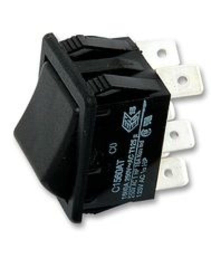 Rocker Switch DPDT On-On 16A Arcolectric