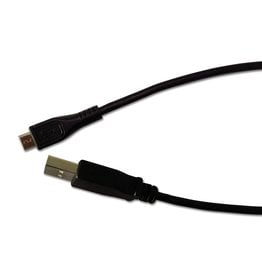 USB 2.0 A to USB Micro B 1,0m cable Black Multicomp