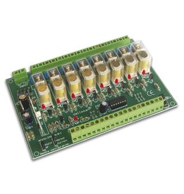 Velleman Velleman K8056 8-Channel Remote Controlled Relay Card Kit