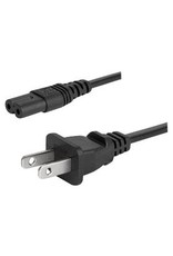 Schurter POWER CORD, US, SVT, IEC C7, BLACK, 4M, 7A