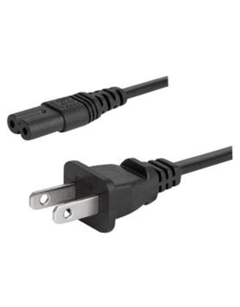 Schurter POWER CORD, US, SVT, IEC C7, BLACK, 4M, 7A