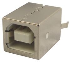 USB Connector, USB Type B, USB 2.0, Receptacle, 4 Ways, Through Hole
