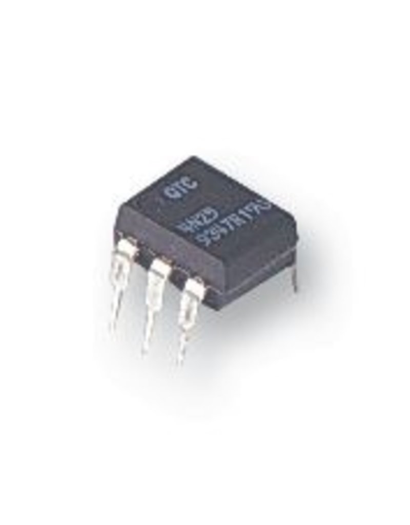 Vishay IL420, Optocoupler, Triac Output, DIP, 6 Pins, 5.3 kV, Non Zero Crossing, 600 V