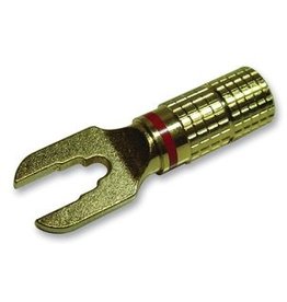 Pro Signal Fork / Spade Tongue Terminal, M6, 1/4", Uninsulated