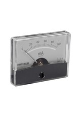 Hopesun Panel meter 100mA DC - 60 x 75 mm