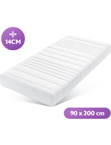 Densi Densi Matras  - 14cm dik - 7 zones - Koudschuim - Afritsbare hoes - Premium hotelkwaliteit