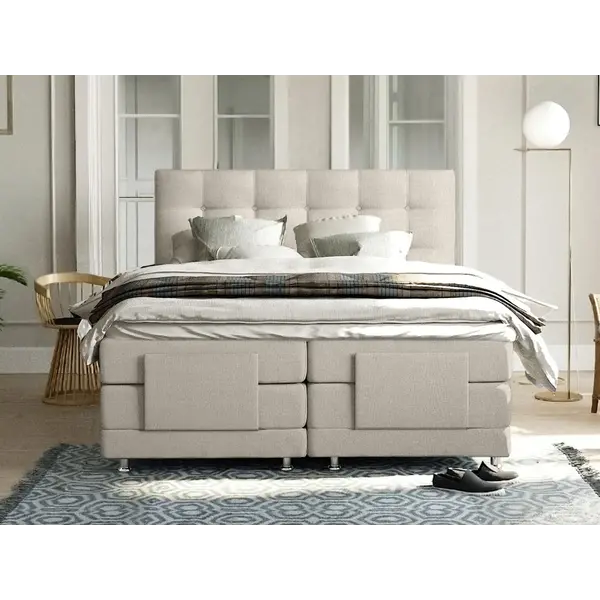 Novio Novio Dreamer DeLuxe Elektrische boxspring Beige