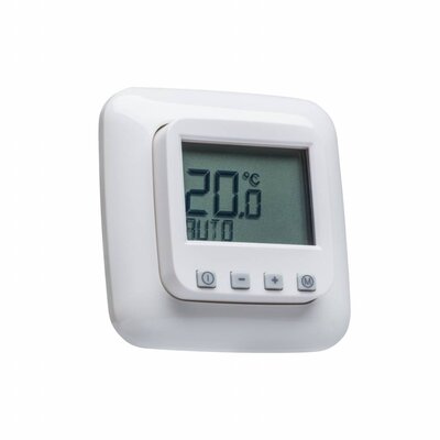 Raumthermostat digital für Busch Jäger Reflex SI Rahmen
