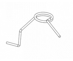 Anti reversal latch spring