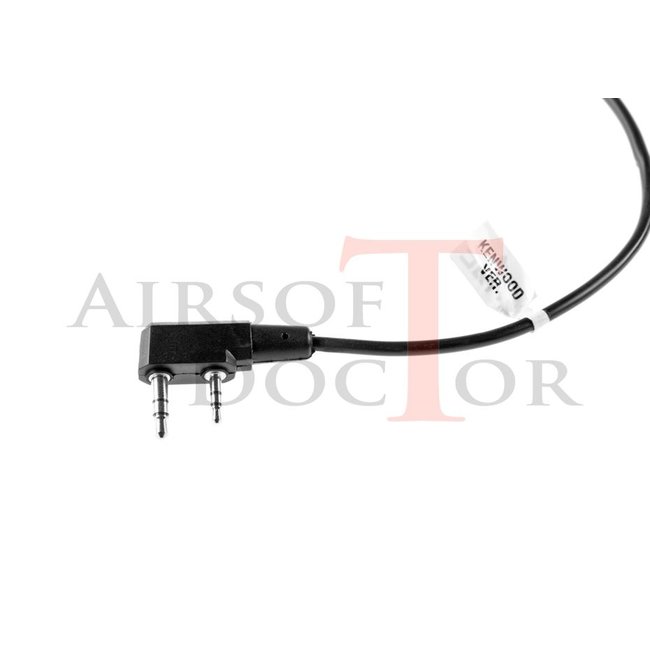 Z-Tactical FBI Style Acoustic Headset Kenwood Connector