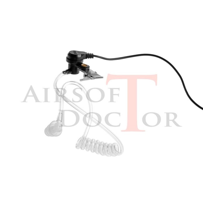 Z-Tactical FBI Style Acoustic Headset Kenwood Connector