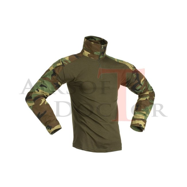 Invader Gear Combat Shirt - Woodland