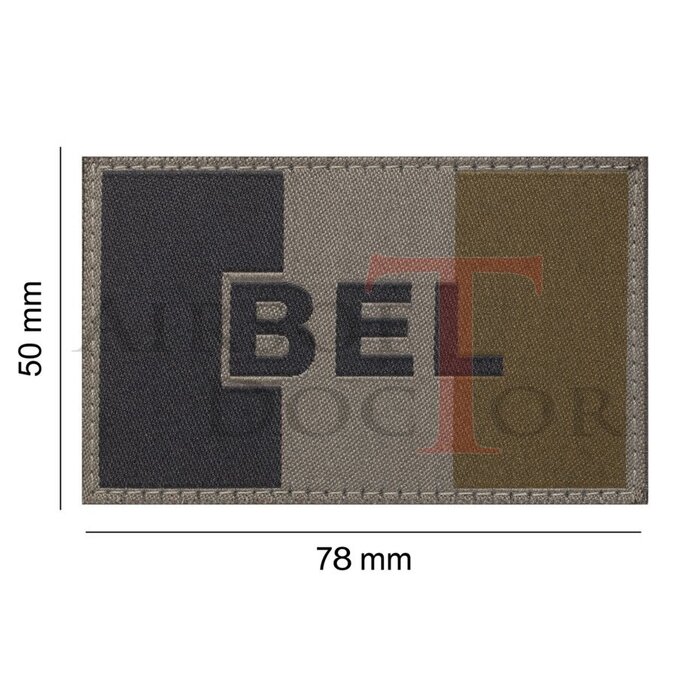 Claw Gear Patch - Belgium Flag - OD