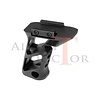 METAL CNC Picatinny Long Angled Grip - Black