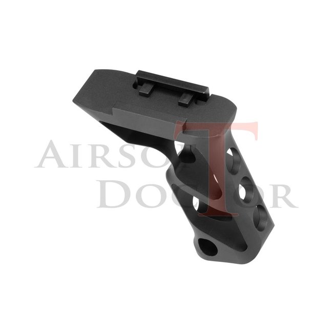 METAL CNC Picatinny Long Angled Grip - Black