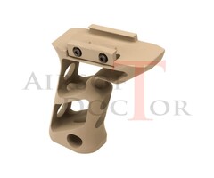 METAL CNC Picatinny Long Angled Grip - Tan