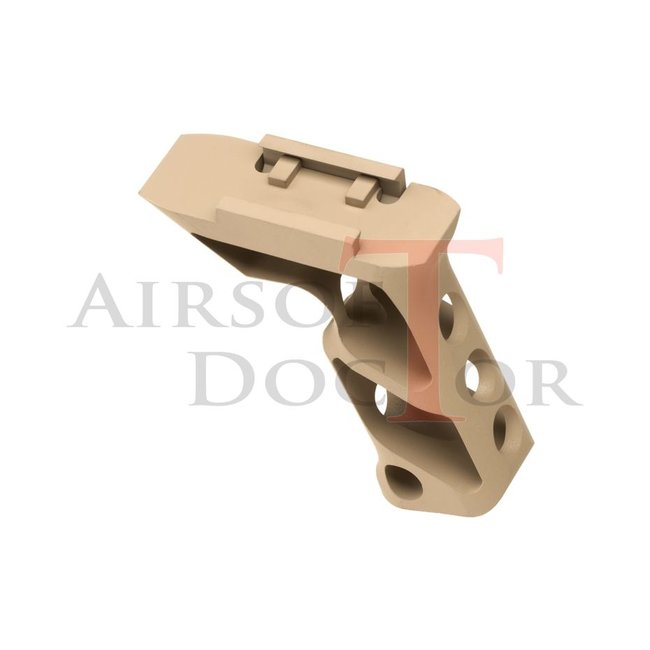 METAL CNC Picatinny Long Angled Grip - Tan