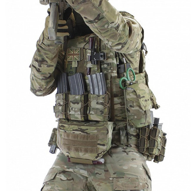 Warrior Assault Systems Drop Down Utility Pouch - Multicam