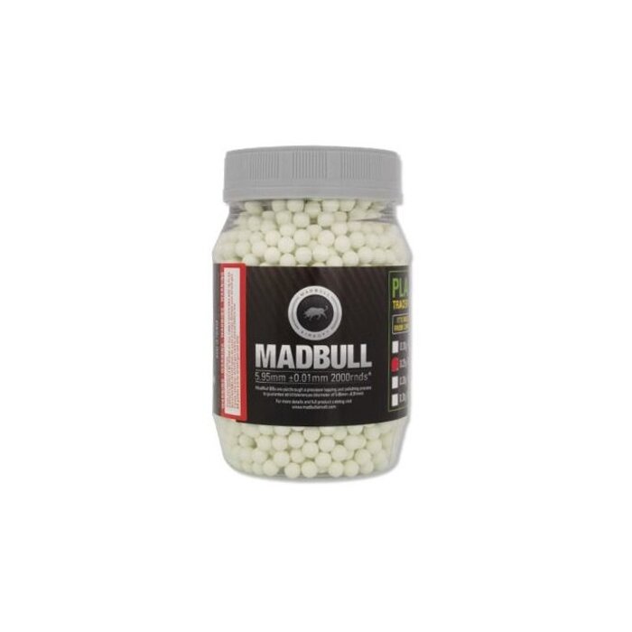 Madbull 0.25g Bio Tracer BB PLA - 2000rds