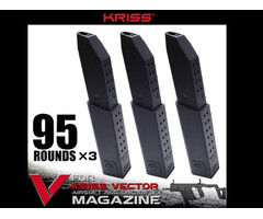 Krytac Magazine Kriss Vector Midcap 95rds 3-pack