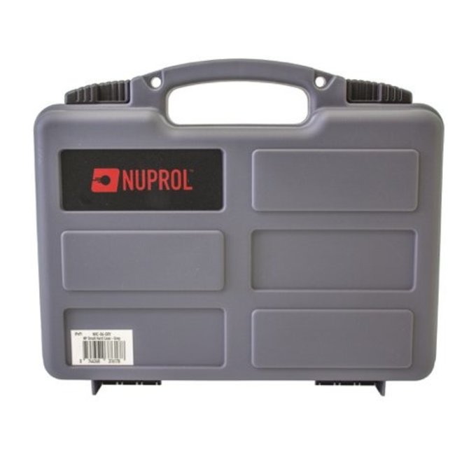 Nuprol Pistol Small Hard Case - Grey