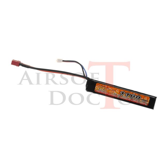 VB Power 7.4V 1100mAh 20C Stock Tube Type  - T-Plug