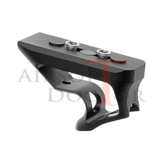 METAL CNC Keymod Short Angled Grip - Black