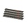 Ladder Rail Protector Set 4stuks - Black
