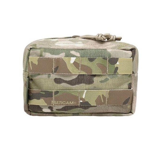 Warrior Assault Systems Small Horizontal MOLLE Pouch - Multicam