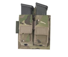 Warrior Assault Systems Double direct Action Pistol Pouch - Multicam